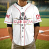 Zach Bryan Tour Baseball Jersey, With Heaven On Tour 2026 Jersey, Country Music Concert, Vintage Western Graphic Shirt
