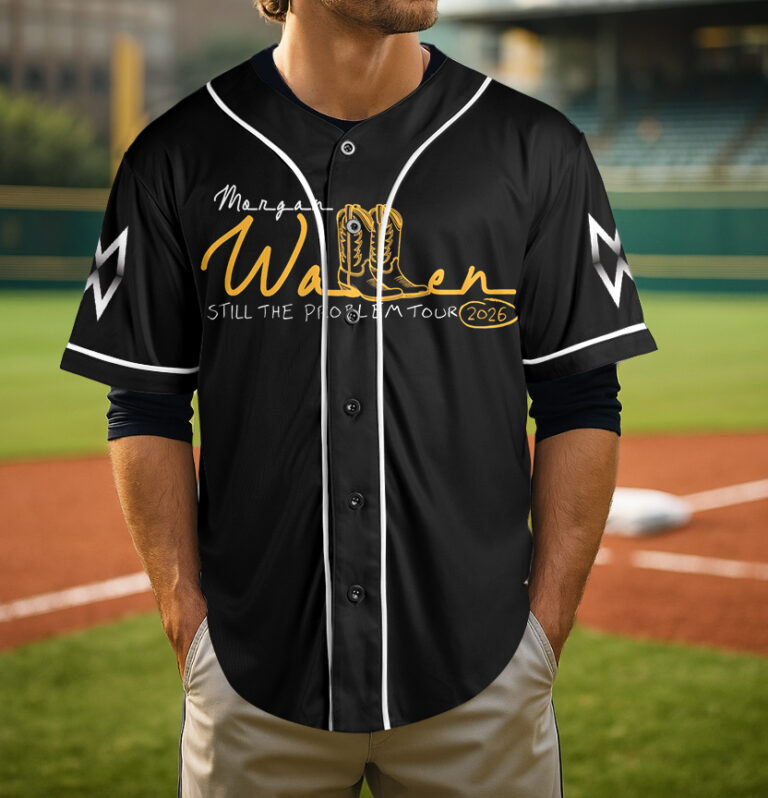 Morgan Wallen Still Problem Tour 2026 Baseball Jersey, Morgan Wallen Country Music Tee, Tour 2026 Shirt