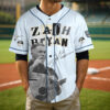 Zach Bryan Tour Baseball Jersey, With Heaven On Tour 2026 Jersey, Country Music Concert, Vintage Western Graphic Shirt