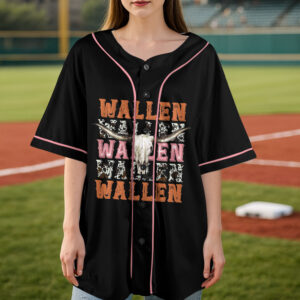 Alternative view of Morgan Wallen Still Problem Tour 2026 Baseball Jersey, Morgan Wallen Country Music Tee, Tour 2026 Shirt