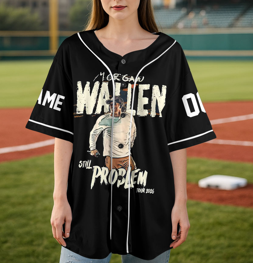 Morgan Wallen Still Problem Tour 2026 Baseball Jersey, Morgan Wallen Country Music Tee, Tour 2026 Shirt - Image 6