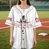 Zach Bryan Tour Baseball Jersey, With Heaven On Tour 2026 Jersey, Country Music Concert, Vintage Western Graphic Shirt