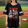 Zach Bryan Tour Baseball Jersey, With Heaven On Tour 2026 Jersey, Country Music Concert, Vintage Western Graphic Shirt