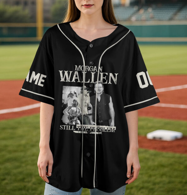 Morgan Wallen Still The Problem Tour 2026 Baseball Jersey