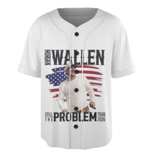 Morgan Wallen Still Problem Tour 2026 Baseball Jersey