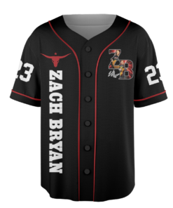 Zach Bryan With Heaven On Tour 2026 Baseball Jersey