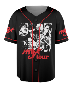 MGK Lost Americana 2026 Music Tour Baseball Jersey