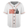 Zach Bryan Tour Baseball Jersey, With Heaven On Tour 2026 Jersey, Country Music Concert, Vintage Western Graphic Shirt