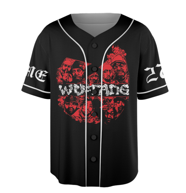 Custom Wu-Tang Forever The Final Chamber Music Tour 2026 Baseball Jersey