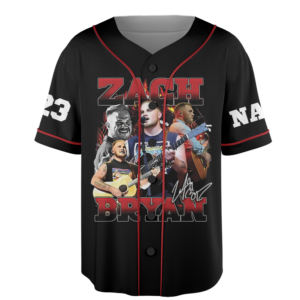 Zach Bryan Tour Baseball Jersey, With Heaven On Tour 2026 Jersey, Country Music Concert, Vintage Western Graphic Shirt