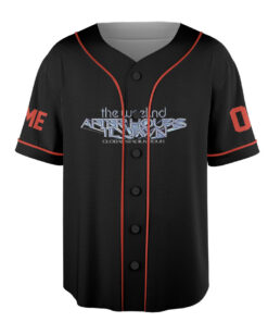 The Weeknd After Hours Til Dawn Music Tour 2026 Baseball Jersey
