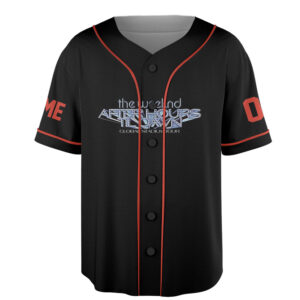 The Weeknd After Hours Til Dawn Music Tour 2026 Baseball Jersey