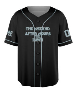 The Weeknd After Hours Til Dawn Music Tour 2026 Baseball Jersey