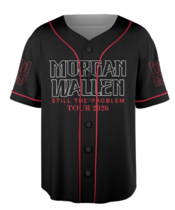 Morgan Wallen Still Problem Tour 2026 Baseball Jersey, Morgan Wallen Country Music Tee, Tour 2026 Shirt