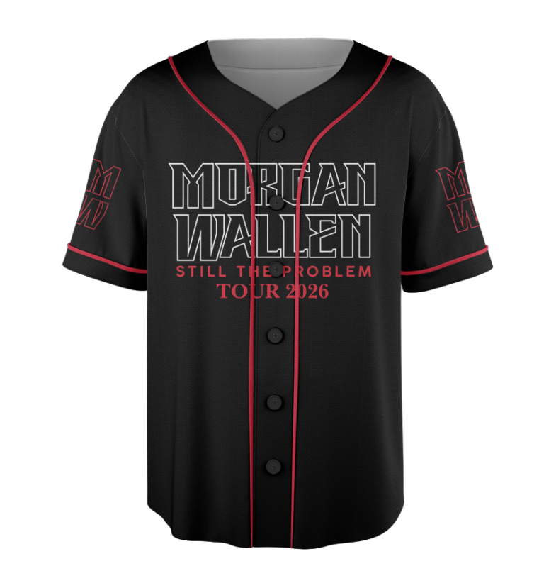 Morgan Wallen Still Problem Tour 2026 Baseball Jersey, Morgan Wallen Country Music Tee, Tour 2026 Shirt