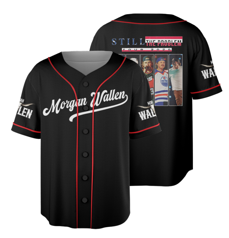 Morgan Wallen Still Problem Tour 2026 Baseball Jersey, Morgan Wallen Country Music Tee, Tour 2026 Shirt