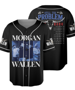Morgan Wallen Still Problem Tour 2026 Baseball Jersey, Morgan Wallen Country Music Tee, Tour 2026 Shirt
