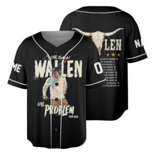 Morgan Wallen Still Problem Tour 2026 Baseball Jersey, Morgan Wallen Country Music Tee, Tour 2026 Shirt