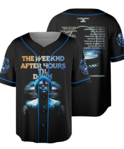 Playboi Carti The Weeknd 2026 Music Tour Baseball Jersey