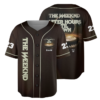 The Weeknd After Hours Til Dawn Music Tour 2026 Baseball Jersey
