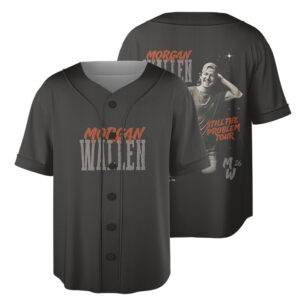Morgan Wallen Still Problem Tour 2026 Baseball Jersey