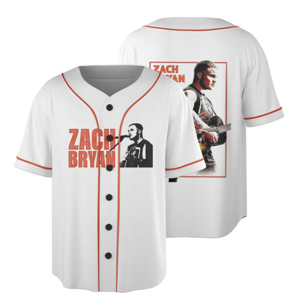 Zach Bryan Tour Baseball Jersey, With Heaven On Tour 2026 Jersey, Country Music Concert, Vintage Western Graphic Shirt