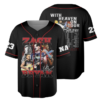 Zach Bryan Tour Baseball Jersey, With Heaven On Tour 2026 Jersey, Country Music Concert, Vintage Western Graphic Shirt