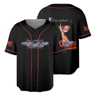 The Weeknd After Hours Til Dawn Music Tour 2026 Baseball Jersey