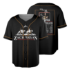 Zach Bryan Tour Baseball Jersey, With Heaven On Tour 2026 Jersey, Country Music Concert, Vintage Western Graphic Shirt
