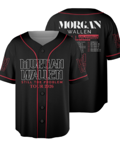 Morgan Wallen Still Problem Tour 2026 Baseball Jersey, Morgan Wallen Country Music Tee, Tour 2026 Shirt