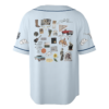 Zach Bryan Tour Baseball Jersey, With Heaven On Tour 2026 Jersey, Country Music Concert, Vintage Western Graphic Shirt