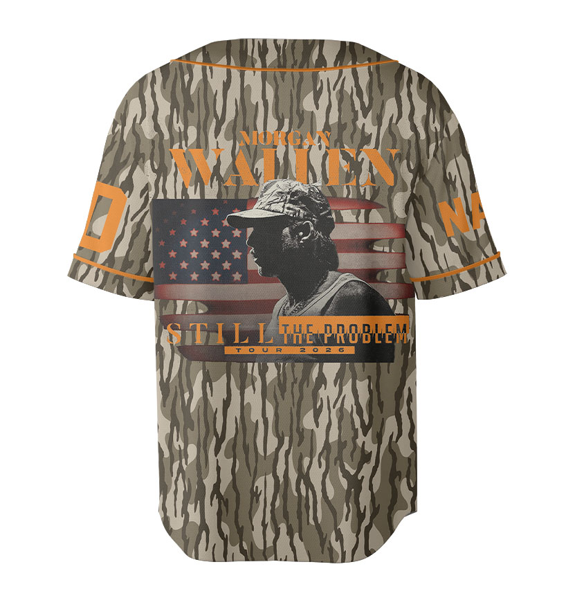 Morgan Wallen Still Problem Tour 2026 Baseball Jersey