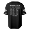 Long Live The Black Parade 2026 Baseball Jersey , My Chemical Romance Baseball Jersey
