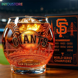 San Francisco Giants Collector Whiskey Glass