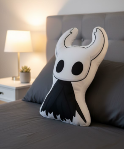 Alternative view of Hollow Knight Pillow,  Soft Stuffed Game Plushie, Game Lover Gifts