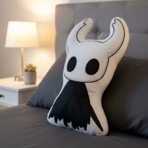 Alternative view of Hollow Knight Pillow,  Soft Stuffed Game Plushie, Game Lover Gifts