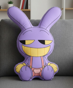 Jax-shaped pillow, super soft pillowcase, Amazing Digital Circus