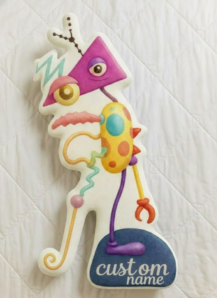 Zooble Character Pillow, Custom Name The Amazing Digital Circus Pillow