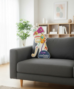 Alternative view of Zooble Character Pillow, Custom Name The Amazing Digital Circus Pillow