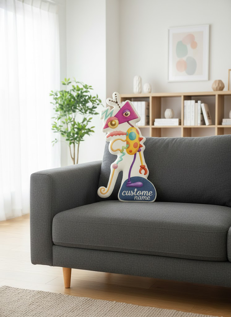 Zooble Character Pillow, Custom Name The Amazing Digital Circus Pillow - Image 2