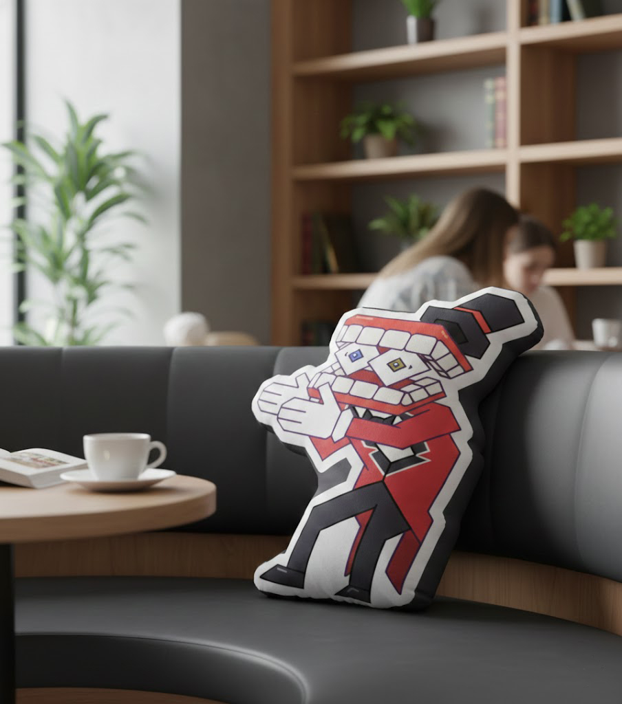 Caine Pillow, The Amazing Digital Circus Pillow - Image 3