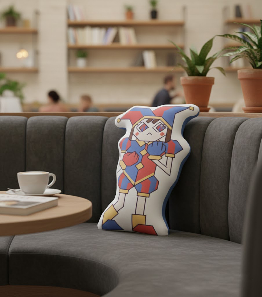 Pomni Pillow, The Amazing Digital Circus Pillow - Image 2