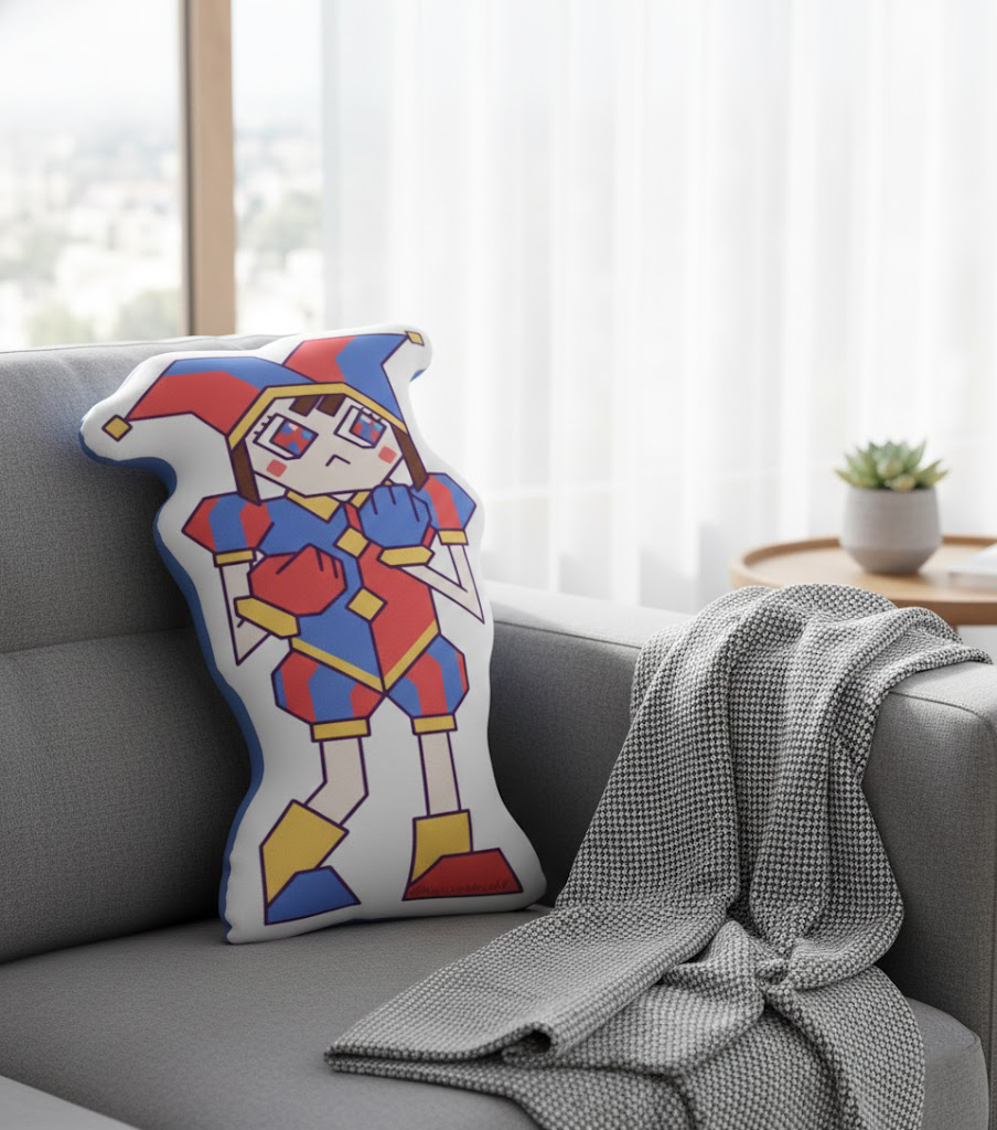 Pomni Pillow, The Amazing Digital Circus Pillow - Image 3