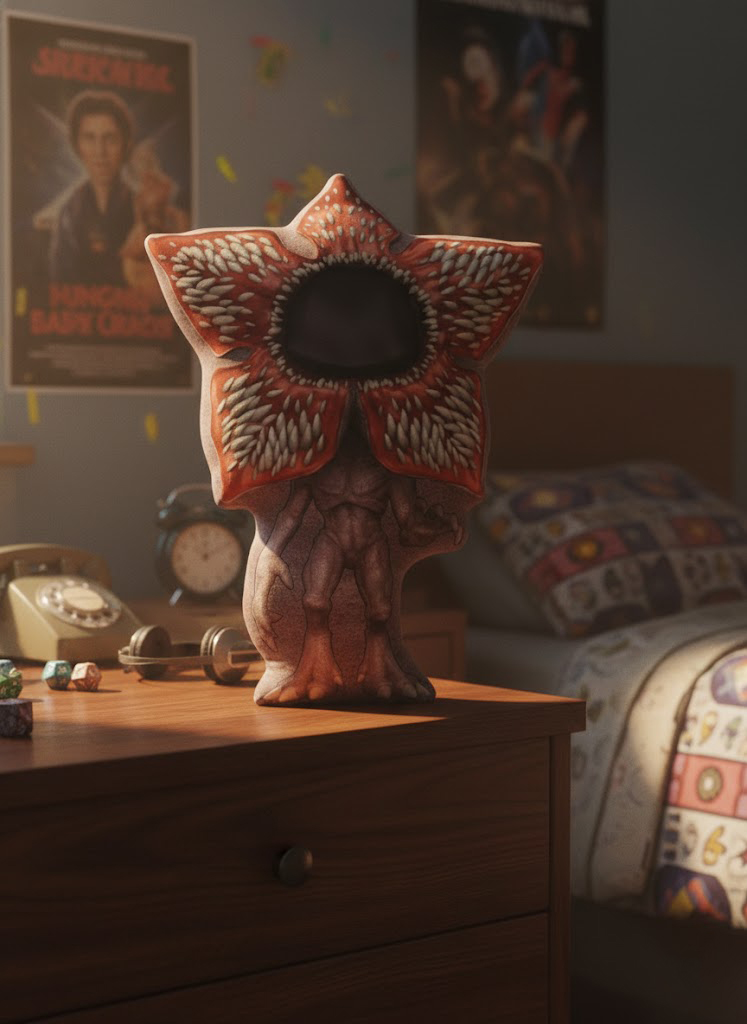 Demogorgon Pillow, Stranger things Movie Pillow - Image 2