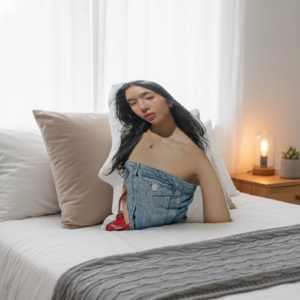 Alternative view of Sophia Laforteza KATSEYE Pillow, Katseye All Characters Pillow