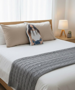 Alternative view of Daniela Avanzini KATSEYE Pillow, Katseye All Characters Pillow