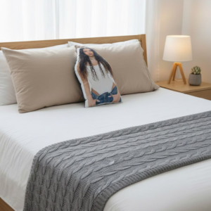 Alternative view of Daniela Avanzini KATSEYE Pillow, Katseye All Characters Pillow