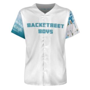 Backstreet Boys Las Vegas Sphere Jersey, Into the Millennium 25th Anniversary, Concert Jersey, Fan Merch-Inspired Button-Up