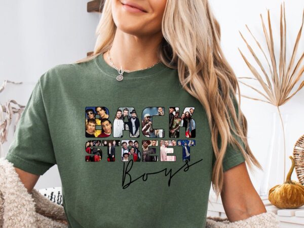 Alternative view of Backstreet Boys Shirt, Retro 90s Band Tee, Vintage Fan Merch T-Shirt Gift for Music Lovers