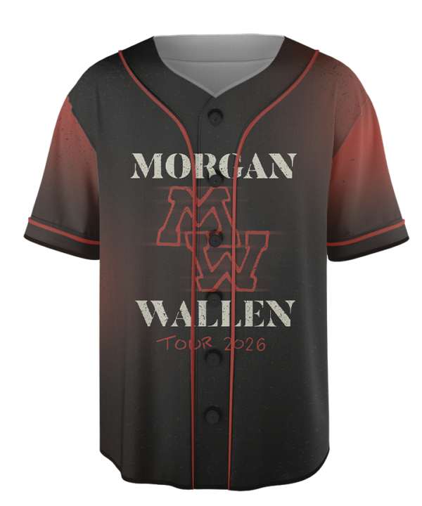 Alternative view of Morgan Wallen Gradient Graphic Jersey